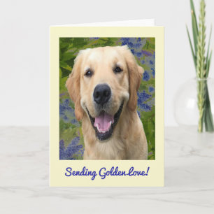 Gouden Retriever Wenskaart Kaart
