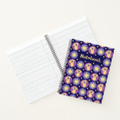 Gouden Retriever Whimsical Zon Custom Notitieboek (Binnen)