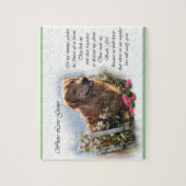 Gouden Retriever Zomer Tuin Legpuzzel (Verticaal)