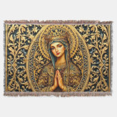 Gouden Reverentie Maagd Maria Deken (Voorkant)