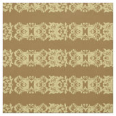 Gouden Rijen Koffie Stof (Swatch)