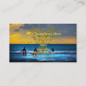 Gouden Ring, Phoenix, Surfers, Verzekeringsmakelaa Visitekaartje (Achterkant)