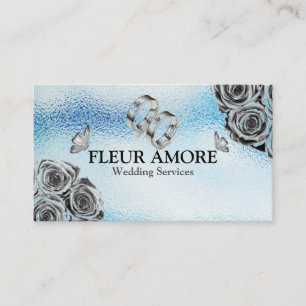 Gouden Ring Planning Design Styling Bruiloft Diens Visitekaartje