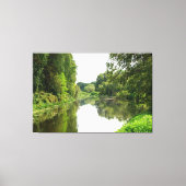 Gouden Rivier Kalme Canvas Afdruk (Voorkant)