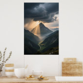 Gouden Rivier Poster (Keuken)