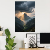 Gouden Rivier Poster (Thuiskantoor)