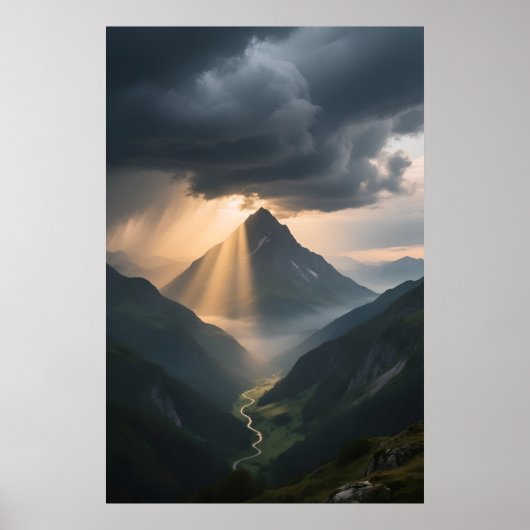 Gouden Rivier Poster (Voorkant)