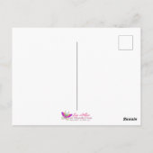 Gouden Robot Hand met Gouden Boom des Levens Briefkaart (Achterkant)