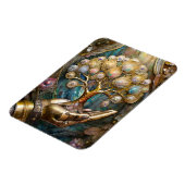 Gouden Robot Hand met Gouden Boom des Levens Magneet (Linkerzijde)