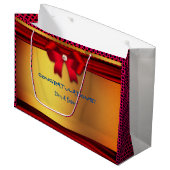 Gouden Rode Bruiloft - Vakantie & meer Groot Cadeauzakje (Voorkant Gekanteld)