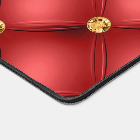 Gouden rode diamant getuft bureaumat (Hoek)