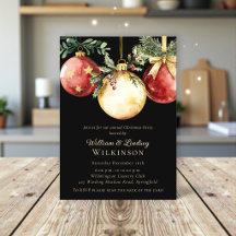 Gouden Rode Ornament Feestelijke Kerstfeest 