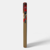 Gouden rood beige chique koel marmer Case-Mate iPhone case (Achterkant / Links)