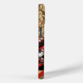 Gouden rood beige chique koel marmer Case-Mate iPhone case (Achterkant / Rechts)