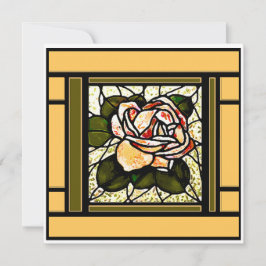 Gouden Roos Art Deco Kaart