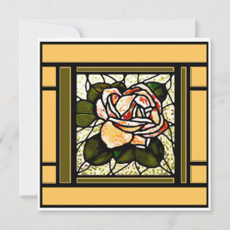 Gouden Roos Art Deco Kaart
