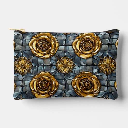 Gouden roos bloem etui (Voorkant)