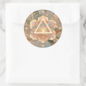 Gouden Roos Delta 7 | Heilige Geometrie Sticker (Tas)
