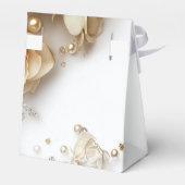 Gouden roos en trouwringen bedankdoosjes (Achterkant)