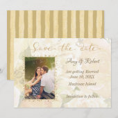 Gouden Roos Foto Save the Date (Voorkant / Achterkant)
