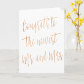 Gouden Roos "Gefeliciteerd met het nieuws meneer e Kaart (Gele Bloem)