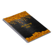 Gouden Roos gepersonaliseerde Notitieboeken (Rechterzijde)