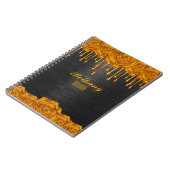 Gouden Roos gepersonaliseerde Notitieboeken (Linkerzijde)