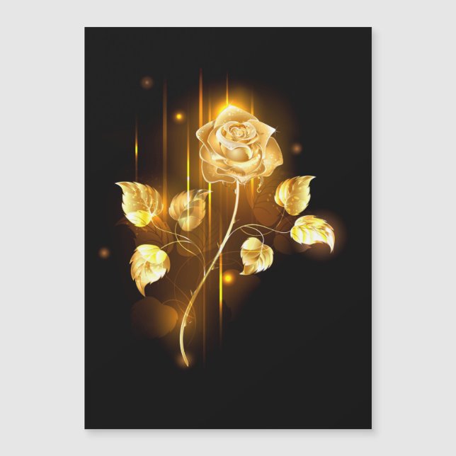Gouden roos ( goud roos ) (Voorkant)