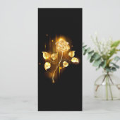 Gouden roos ( goud roos ) aankondiging (Staand voorkant)