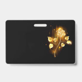 Gouden roos ( goud roos ) badge (Achterkant)