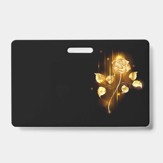 Gouden roos ( goud roos ) badge (Voorzijde)
