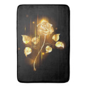 Gouden roos ( goud roos ) badmat (Voorkant Verticaal)