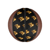 Gouden roos ( goud roos ) basketbal (Verticaal)