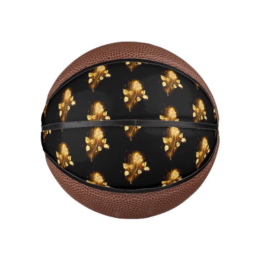 Gouden roos ( goud roos ) basketbal (Voorkant)