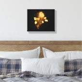 Gouden roos ( goud roos ) canvas afdruk (Insitu (Slaapkamer))