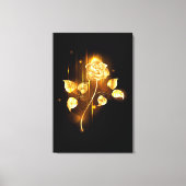 Gouden roos ( goud roos ) canvas afdruk (Voorkant)