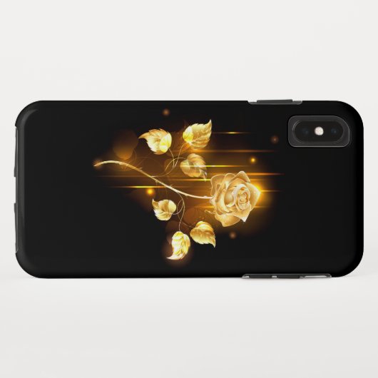 Gouden roos ( goud roos ) Case-Mate iPhone case (Achterkant (horizontaal))
