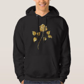 Gouden roos ( goud roos ) hoodie (Voorkant)