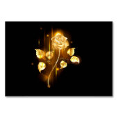 Gouden roos ( goud roos ) kaart (Voorkant)