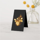 Gouden roos ( goud roos ) klantenkaartje (Achterkant)