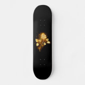 Gouden roos ( goud roos ) persoonlijk skateboard (Voorkant)
