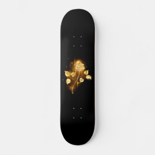 Gouden roos ( goud roos ) persoonlijk skateboard