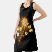 Gouden roos ( goud roos ) schort (Insitu)