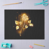 Gouden roos ( goud roos ) tissuepapier (Craft)