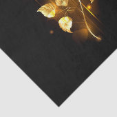 Gouden roos ( goud roos ) tissuepapier (Detail)