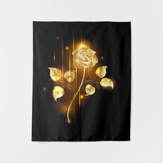 Gouden roos ( goud roos ) wandkleed (Voorkant)