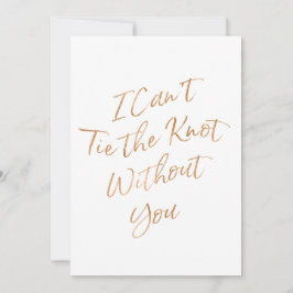 Gouden Roos "Ik kan de knoop niet zonder jou legge Kaart