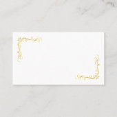 Gouden Roos wervelingen verlaat bruiloft Plaatskaartje (Achterkant)