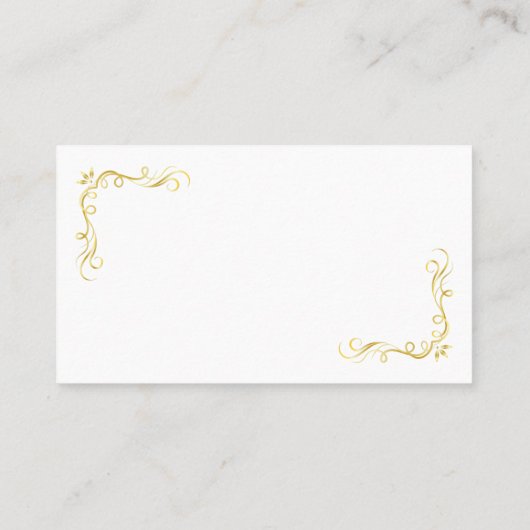 Gouden Roos wervelingen verlaat bruiloft Plaatskaartje (Achterkant)