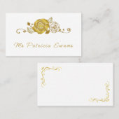 Gouden Roos wervelingen verlaat bruiloft Plaatskaartje (Voorkant / Achterkant)